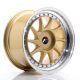JR Wheels JR26 18x9.5 ET20-40 Custom PCD- Gold w/Machined Lip