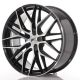 JR Wheels JR28 21x9 ET15-45 5H Custom PCD- Gloss Black Machined Face