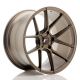 JR Wheels JR30 19x11 ET15-40 5H Custom PCD- Matt Bronze
