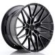 JR Wheels JR38 20x10.5 ET20-45 5H Custom PCD Black Brushed w/Tinted Face