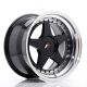 JR Wheels JR6 17x10 ET20 Custom PCD- Gloss Black w/Machined