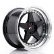 JR Wheels JR6 18x10.5 ET25 5x114.3/120- Gloss Black w/Machined