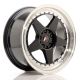 JR Wheels JR6 18x8.5 ET20-40 Custom PCD- Gloss Black w/Machined
