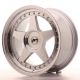 JR Wheels JR6 18x9.5 ET20-40 Custom PCD- Silver Machined Face