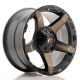 JR Wheels JRX5 18x9 ET20 6x139.7- Titanium Black