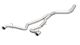Kooks Toyota Supra (A90) Stainless Steel Cat-Back Exhaust with Muffler Delete- Polished Tips