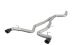 Kooks Toyota Supra (A90) Stainless Steel Cat-Back Exhaust with Muffler Delete- Black Tips