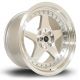 Rota Kyusha 17x9 4x114.3 ET0 Wheel- Silver with Polished Face