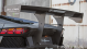 Liberty Walk Lamborghini Aventador Fibre Glass Reinforced Plastic Rear Wing (FRP)- Version 2