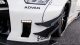 Liberty Walk Nissan GTR (R35) (17+) Carbon Fibre Reinforced Plastic Front Canard (CFRP)