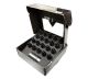 NRG Innovations Black Steel Lug Nuts M12 x 1.5 Bullet Shape w/Lock Key