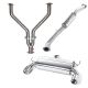 Tarmac Sportz Nissan 350z (03-09) TS Y Pipe and Milltek Y Pipe-Back Exhaust Package