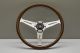 Nardi Classic Wood Steering Wheel 360mm with Polished Spokes (Visible Screws) 