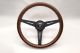 Nardi Classic Wood Steering Wheel 360mm with Black Spokes