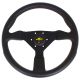 Personal Grinta Polyurethane Steering Wheel 350mm with Black Spokes