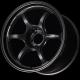 ADVAN RG-D2 15x6 ET45 4x100 Wheel (STD Face, 63mm Centre Bore)- Semi Gloss Black