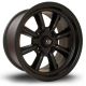 Rota RKR 15x8 4x108 ET0 Wheel- Flat Black