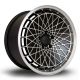 Rota RM100 18x9 5x120 ET40 Wheel- Flat Black with Polished Face