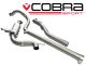 Cobra Sport Renault Megane RS250 & 265 Cup & RS275 Cup-S (09-17) Non-Resonated Cat-Back Exhaust