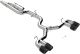 MBRP Volkswagen Golf R MK8 3” Cat Back Exhaust, Quad Rear with Valve Delete with 5