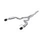 MBRP Ford Mustang 2.3L EcoBoost (15-23 Except Convertible) 3” Cat Back Exhaust - Dual Rear Exit 4.5