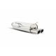 Scorpion BMW 3 Series (E46) 320/325/330 (00-06) Rear Silencer Only- Polished Twin Monaco Tips