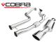 Cobra Sport Seat Leon Cupra R (1M-Mk1) (02-06) Non-Resonated Turbo-Back Exhaust with Sports Cat