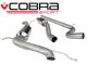 Cobra Sport Seat Ibiza Cupra/Boganegra 1.4L TSI (10-14) Resonated Cat-Back Exhaust- Includes Race Pipe