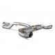 Scorpion Ford Focus RS MK2 (09-11) Non-Resonated Cat-Back Exhaust- Polished Twin Daytona Tips