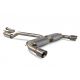 Scorpion Ford Focus ST225 MK2 (06-11) 3" Resonated Cat-Back Exhaust- Polished Twin Daytona Tips