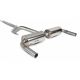 Scorpion Renault Clio MK3 RS 200 (09-12) Non-Resonated Cat-Back Exhaust- Uses OE Tailpipes