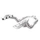 Stainless Works Ford Mustang 5.0L GT V8 (15-17) Headers with High-Flow Cats- Use with Factory Exhaust LHD