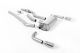 Milltek Sport BMW 4 Series F32 428i Coupe (Manual, without tow bar and N20 Engine Only) (14-17) Cat-Back Exhaust- Non-Resonated- Polished Tips