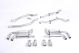 Milltek Sport Porsche Cayenne (958) Turbo 4.8 V8 (10-17) Cat-Back Exhaust- Resonated- Cup-Style Tips