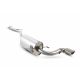 Scorpion Vauxhall Astra MK5 VXR (05-09) Non-Resonated Cat-Back Exhaust- Polished Single Evo Tip