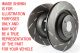 EBC Ford Mustang (6th Gen.) 5.0L V8 (15+) Front EBC USR Series Slotted Discs (Pair)