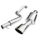 Cobra Sport VW Golf MK4 (1J) 1.4/1.6L (98-04) Non Resonated Cat-Back Exhaust- 4 motion bumper may be required