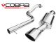 Cobra Sport VW Golf MK4 (1J) 1.9L TDI (98-04) Non Resonated Cat-Back Exhaust- 4 motion bumper may be required