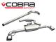 Cobra Sport VW Golf GTI MK6 (5K) 2.0L TSI (09-12) Resonated Turbo-Back Exhaust with Sports Cat