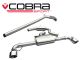 Cobra Sport VW Golf GTI MK6 (5K) 2.0L TSI (09-12) Resonated Turbo-Back Exhaust with De-Cat
