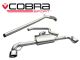Cobra Sport VW Golf GTI MK6 (5K) 2.0L TSI (09-12) Non-Resonated Turbo-Back Exhaust with De-Cat