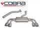 Cobra Sport VW Golf R MK7 (5G) (13-18) Non Resonated Non-Valved Cat-Back Exhaust