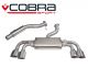 Cobra Sport VW Golf R MK7 (5G) (13-18) Resonated Non-Valved Cat-Back Exhaust