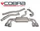 Cobra Sport VW Golf R MK7 (5G) (13-18) Resonated Non-Valved Turbo-Back Exhaust with De-Cat