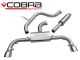 Cobra Sport VW Golf GTI MK7 (5G) (12-17) Resonated Cat-Back Exhaust