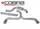 Cobra Sport VW Golf GT TDI MK6 (5K) (09-13) Cat-Back Venom Exhaust - Dual Exit, Fits GTI Valance