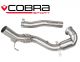 Cobra Sport VW Polo GTI 1.8L TSI (15+) Front Pipe & Sports Cat Section