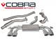 Cobra Sport VW Golf R MK7 (5G) (12-18) Resonated Valved Turbo-Back Exhaust with Sports Cat