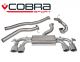 Cobra Sport VW Golf R MK7 (5G) (12-18) Non-Resonated Valved Turbo-Back Exhaust with De-Cat