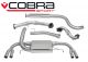 Cobra Sport Vauxhall Astra J VXR (12-19) Resonated Turbo-Back Exhaust with Sports Cat